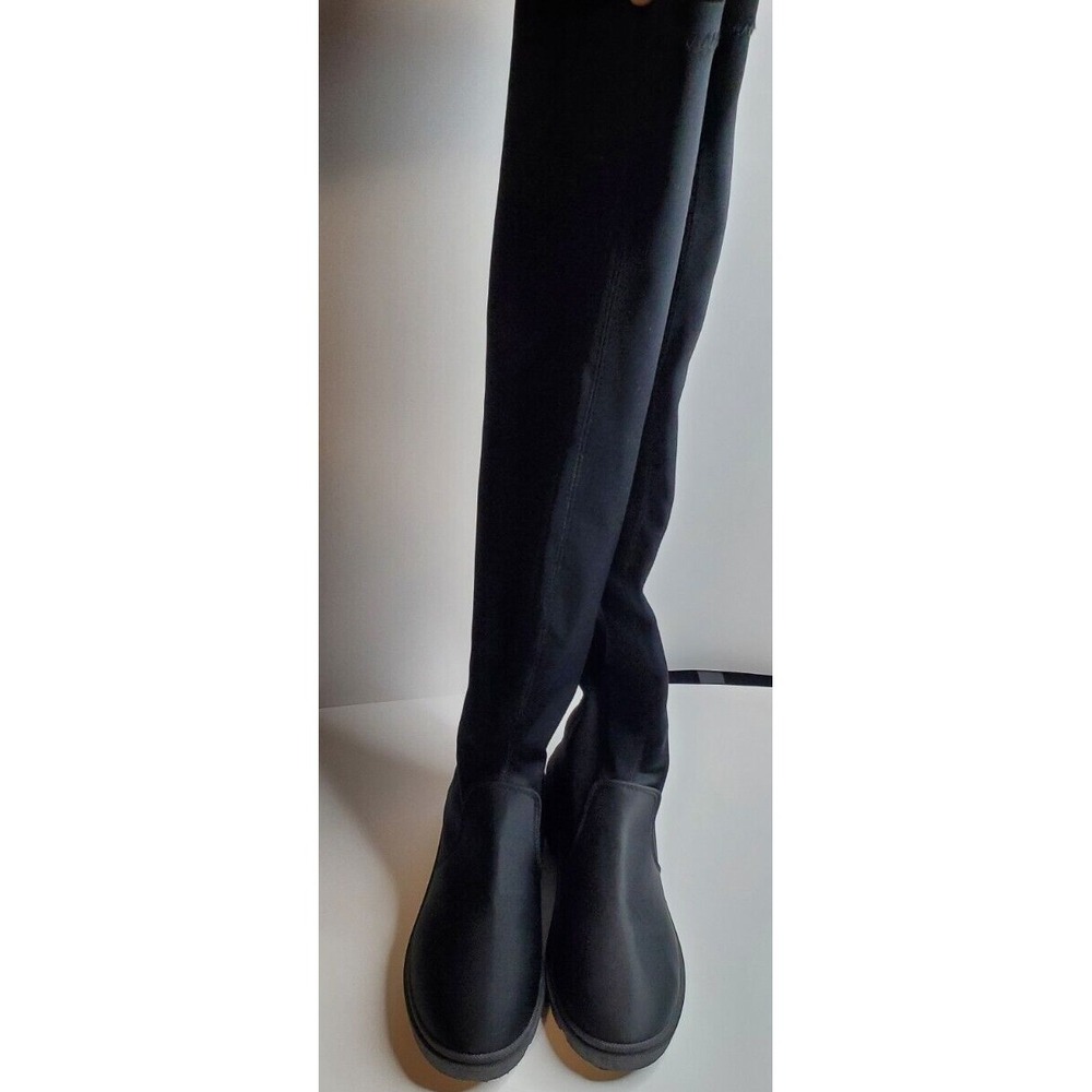 Forever 21 over the knee thigh high heeled boots size 6.5